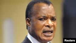 Le président de la République du Congo Denis Sassou-NGuesso 
