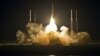 The SpaceX Falcon 9 test rocket lifts off from Space Launch Complex 40 at the Cape Canaveral Air Force Station in Cape Canaveral, Florida, May 22, 2012. 