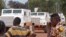 FILE - U.N. peacekeeping soldiers on patrol in the city of Bangui, Central African Republic, Sept. 30, 2015.