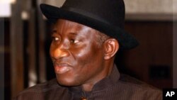 Shugaban Nijeriya Goodluck Jonathan