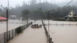 Chile está afectada por fuertes lluvias y vientos
