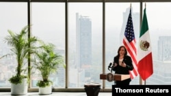 U.S. Vice President Harris visits Mexico