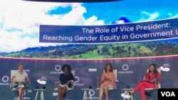 Las vicepresidentas de Costa Rica, Colombia y Honduras, presentes en Concordia Americas Summit 2019, en Bogotá.