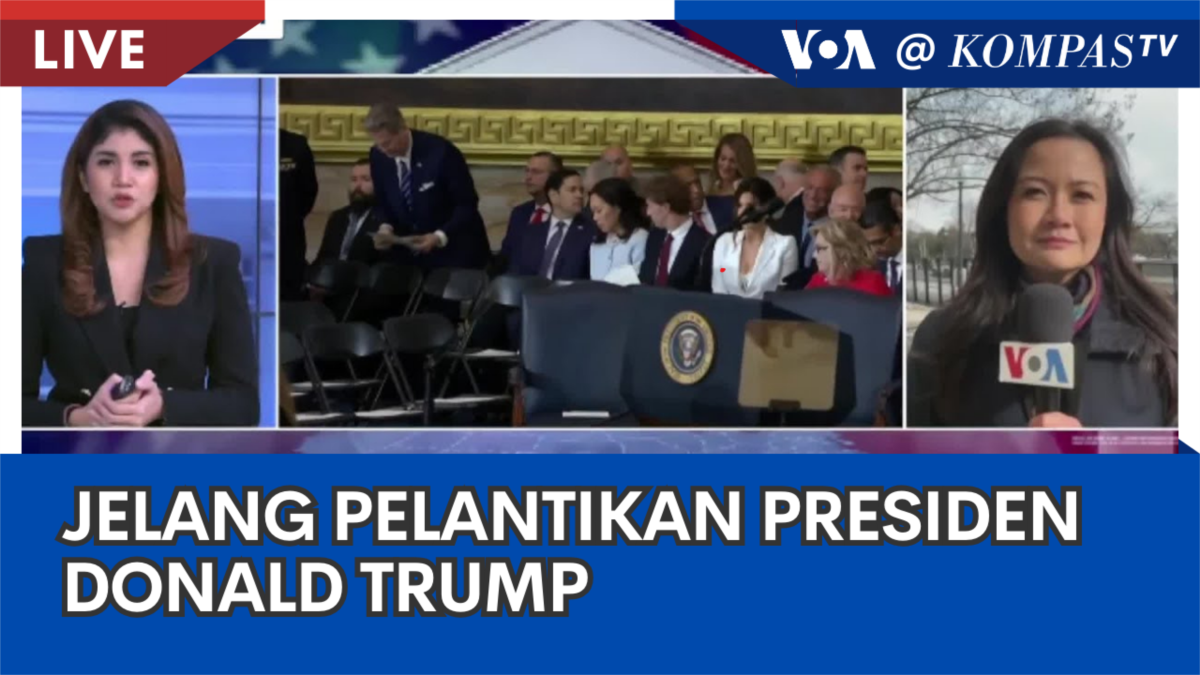 Jelang Pelantikan Presiden Donald Trump