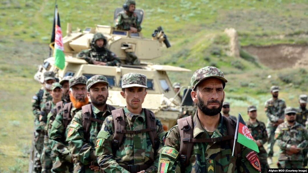 Afg'oniston xavfsizlik kuchlari. 20-aprel, 2020. 