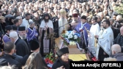 Oliver Ivanović sahranjen u Beografu, 18. januar 2018. godine.