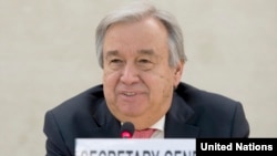 Sekretaris Jenderal PBB Antonio Guterres (foto: dok).