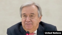 Antonio Guterres, le secrétaire général de l'ONU.