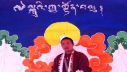 དགེ་འདུན་པ་ཞིག་གིས་ན་ནིང་ལོའི་ནང་རྒྱ་ནག་གཞུང་ལ་ངོ་རྒོལ་གྱི་ཁྲོམ་སྐོར་བྱས་རྐྱེན་དུ་བཙོན་བཅུག་ཁྲིམས་ཐག་བཅད་པ།