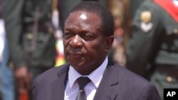 UMnu. Emmerson Mnangagwa.