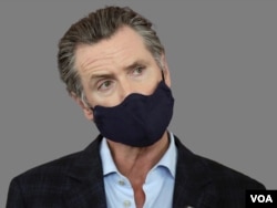 گوین نیوسام، فرماندار ایالت کالیفرنیا استفاده از ماسک در مکانهای عمومی را اجباری کرد