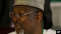 Shugaban Hukumar Zabe ta INEC Farfasa Attahiru Jega