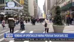 Laporan Langsung VOA untuk Sapa Dunia Weekend Kompas TV: Kota New York Batasi Pengunjung Times Square Hingga 15.000 Orang