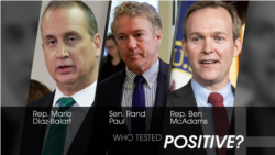 US lawmakers who have tested positive for COVID-19