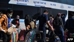ထိုင်းရောက် နိုင်ငံခြားသား ရွှေ့ပြောင်းအလုပ်သမားများ