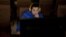 A man uses a computer at an internet cafe in central Beijing, China, Dec. 28, 2012. 