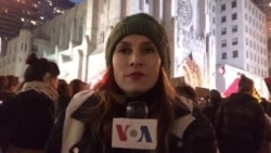 Más de 200 mil personas se unen en NY a Marcha de Mujeres