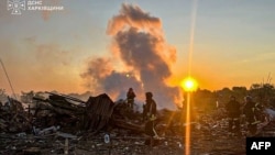 乌克兰哈尔科夫地区的列比亚泽遭到俄罗斯袭击。(2026年8月21日)