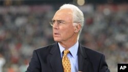 Beckenbauer, mantan kapten Bayern Munchen dan kesebelasan nasional Jerman, dewasa ini menjabat ketua Task Force FIFA (foto: Dok.). 