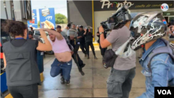 Đàn áp báo chí ở Nicaragua. (Ảnh tư liệu)