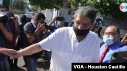 En la foto el ex vicepresidente y escritor de Nicaragua Sergio Ramírez. [Archivo VOA]