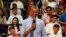 FILE - U.S. President Barack Obama smiles as he takes questions from the floor at the Young Southeast Asian Leaders Initiative (YSEALI) town hall meeting at Taylor's University in Kuala Lumpur, Malaysia, Nov. 20, 2015.