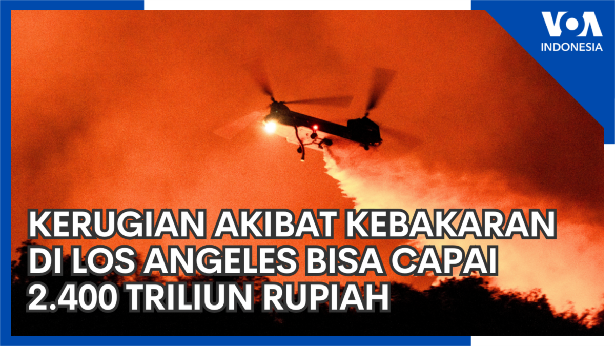 Kerugian akibat Kebakaran di Los Angeles Bisa Capai 2.400 Triliun Rupiah