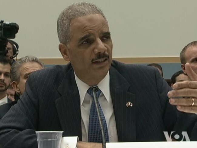 US Lawmakers Question Holder Over Domestic Scandals
