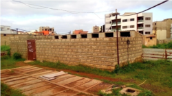 Outdoor toilet North Korean workers use near their compound in Ouakam, Dakar (Photo: Christy Lee / VOA)