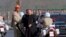 FILE - Pakistan's prime minister Nawaz Sharif, center, arrives to attend a military parade to mark Pakistan's Republic Day, in Islamabad, Pakistan, Thursday, March 23, 2017.