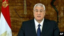 Тимчасовий президент Єгипту Адлі Мансур