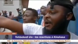 Kosepela na balandi ya Félix Tshisekedi na Kinshasa