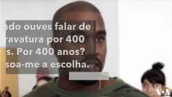 Kanye West disse que a escravatura foi uma opção