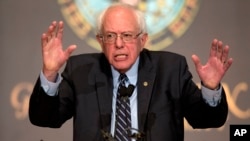 Bakal capres AS dari Partai Demokrat, Bernie Sanders (foto: dok).