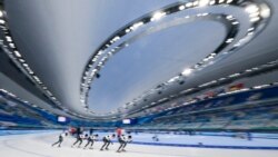 China: JJ.OO. Patinaje velocidad sobre hielo