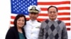 Former Cambodian Diplomat Finds Honor as Son Ranks in U.S. Navy