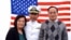 U.S. Navy Commander Chap Sokunthea with his parents. (Courtesy photo of the Chap's family)