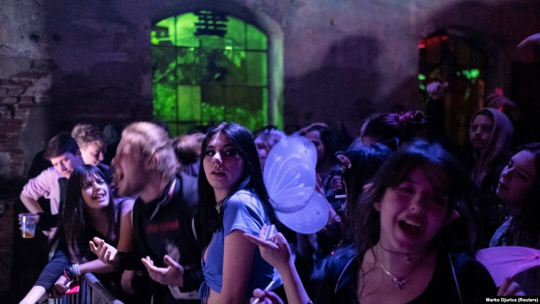 Žurka u jednom beogradskom noćnom klubu (arhivska fotografija)
