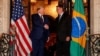 Donald Trump e Jair Bolsonaro na Florida, em março de 2020