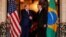 Donald Trump e Jair Bolsonaro na Florida, em março de 2020