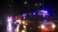Rows of ambulances are seen outside the Calicut International Airport where a passenger plane crashed after it overshot the runway in Karipur, in the southern state of Kerala, India, August 7, 2020.
