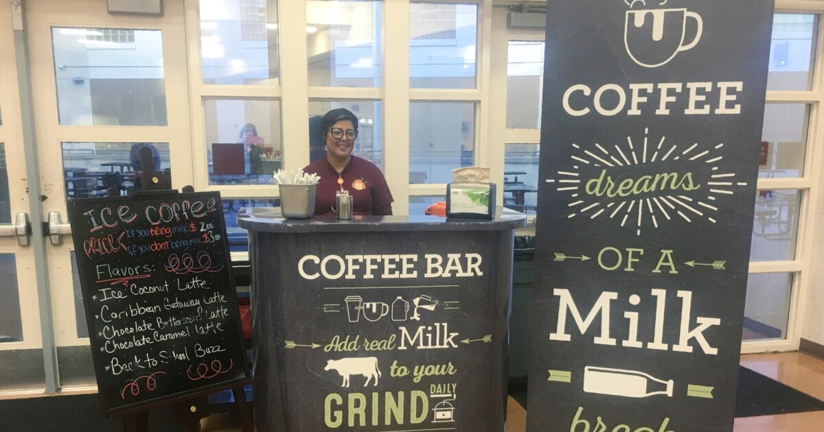 Should Coffee Bars Be in Schools?