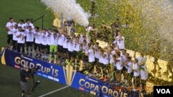 Mexico with CONCACAF 2015 CUP TITLE