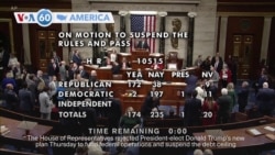 VOA60 America - House rejects alternative stopgap spending bill endorsed by President-elect Trump