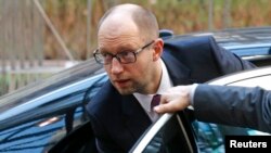 Thủ tướng Ukraina Arseniy Yatsenyuk.