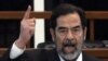 صدام حسین دیکتاتور پیشین عراق در دادگاه - آرشیو