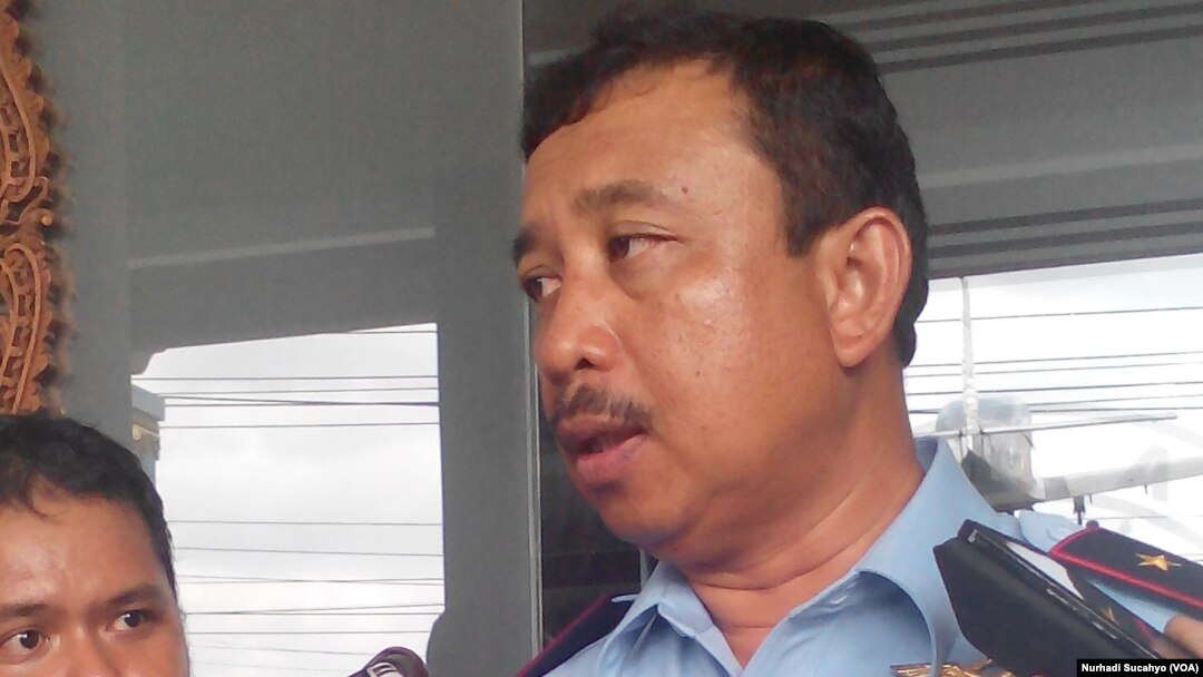 Marsma Imran Baisirus, Komandan Pangkalan Udara TNI AU Adisucipto, Yogyakarta. (VOA/Nurhadi Sucahyo)