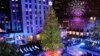 Árbol de Navidad llega al centro Rockefeller