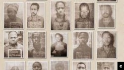 Quelques victimes du massacre d'octobre 1971, au camp Boiro, à Kindia et à Kankan,exécutées sous le régime de Sékou Touré, qui a dirigé la Guinée de son indépendance en 1958 à 1984.