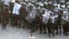 Egypt Police Disperse Anti-Mubarak Protesters